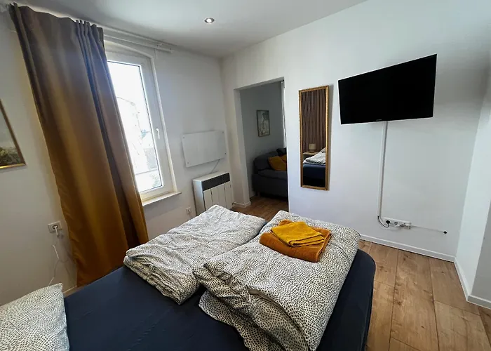 Moderne In Der Innenstadt Von 巴特恩豪森