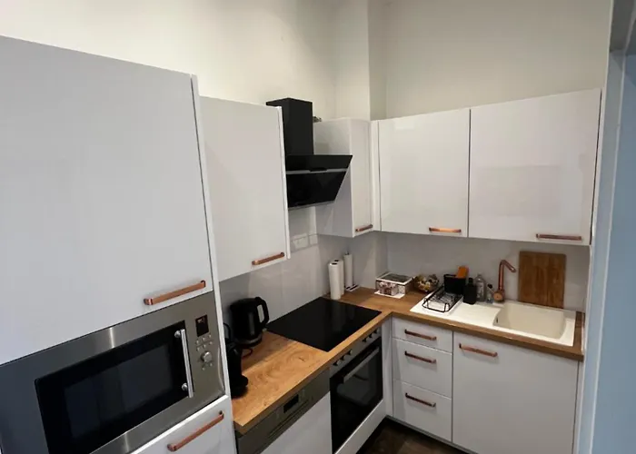 Moderne In Der Innenstadt Von 公寓 巴特恩豪森